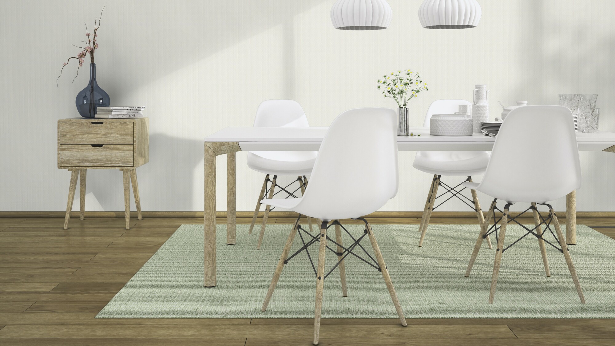 Přetíratelná tapeta na zeď Rasch 327601, rozměr 0,75 x 20 m