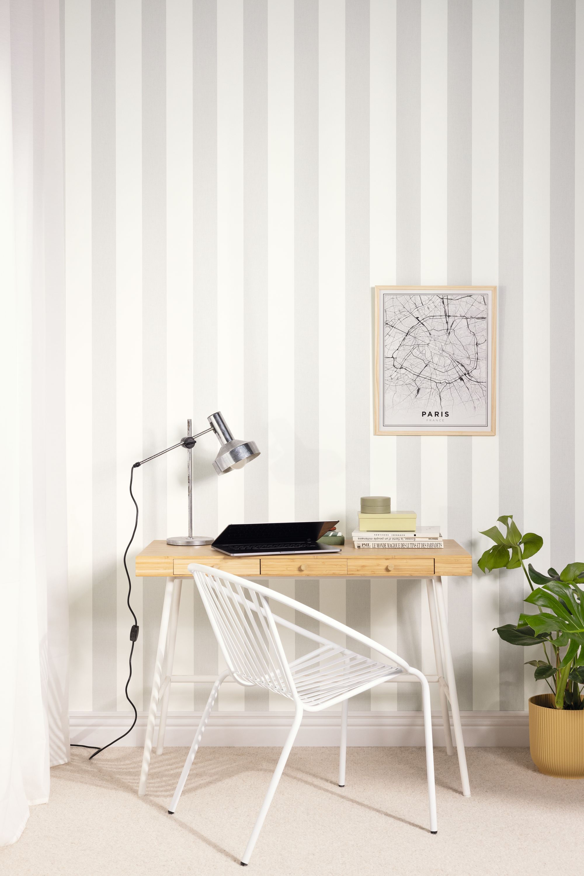 Vliesová tapeta na zeď Caselio 104049090 BASICS, 0,53 x 10,05 m