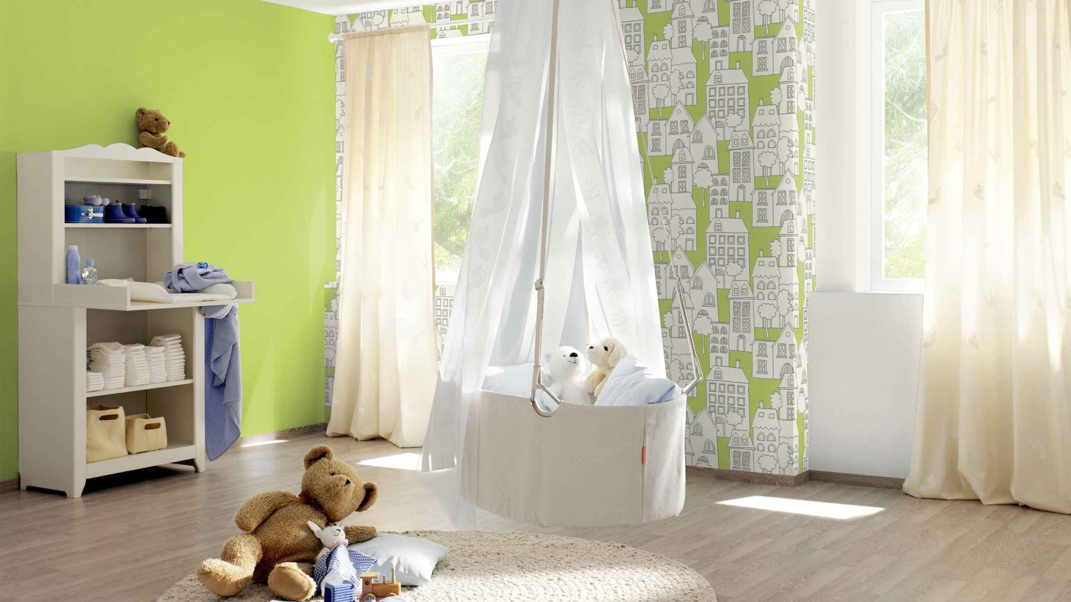 Vliesová tapeta na zeď Rasch 489507, kolekce Kids & teens II, styl univerzální, 0,53 x 10,05 m
