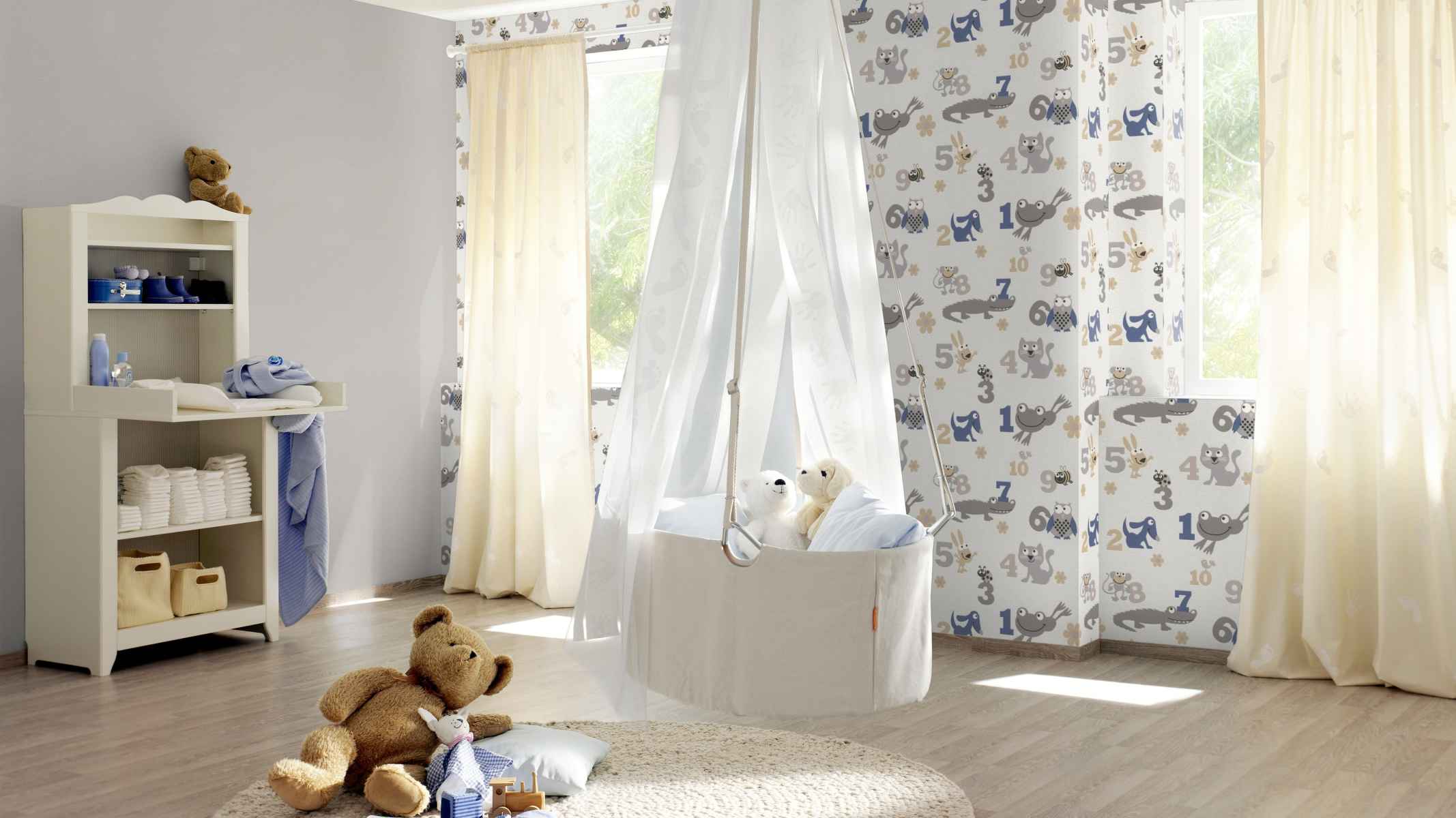 Vliesová tapeta na zeď Rasch 700350, kolekce Kids & teens II, styl dětský, 0,53 x 10,05 m