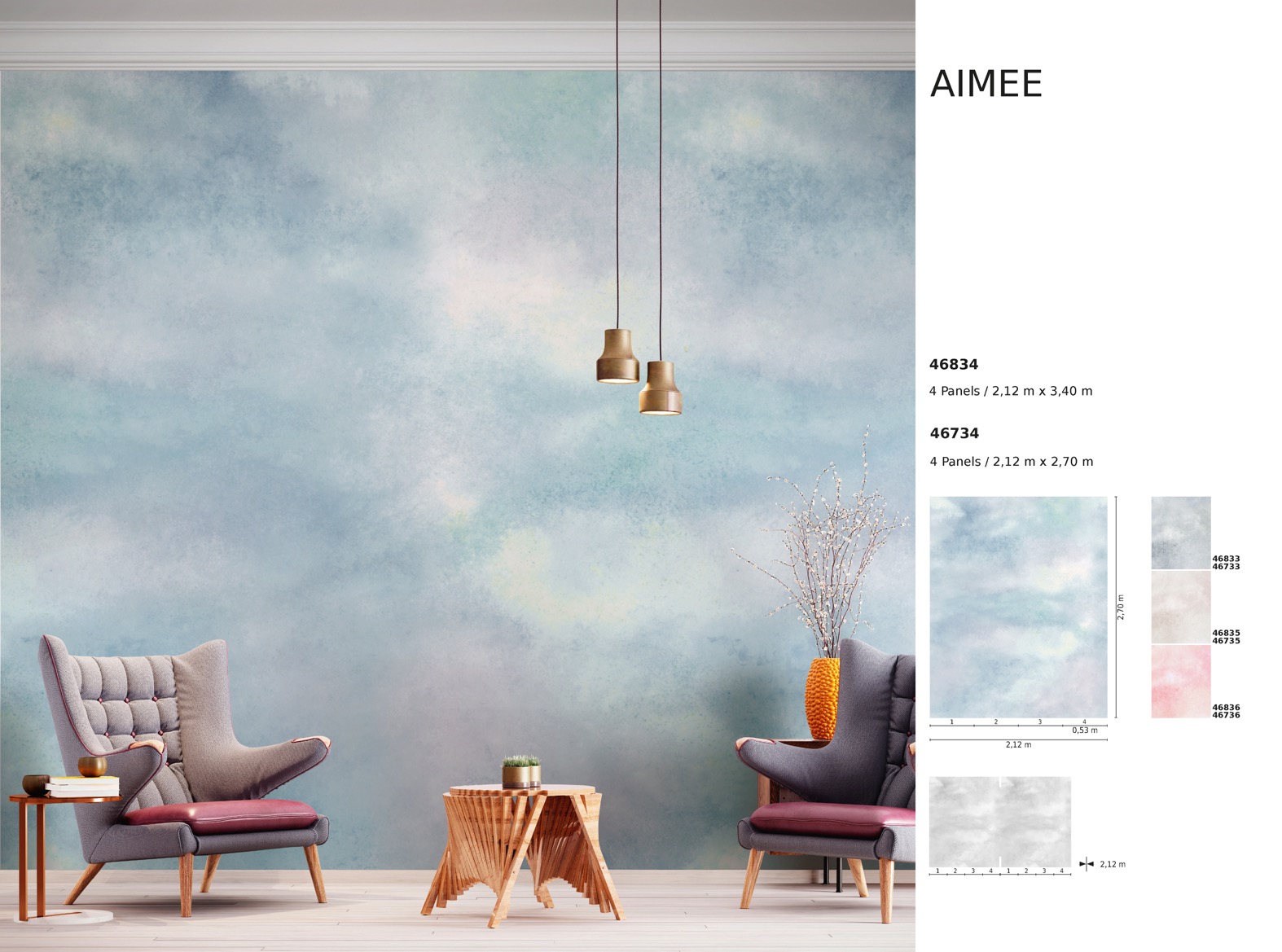 Vliesová fototapeta Art Aspiration 46736, 212 x 270 cm