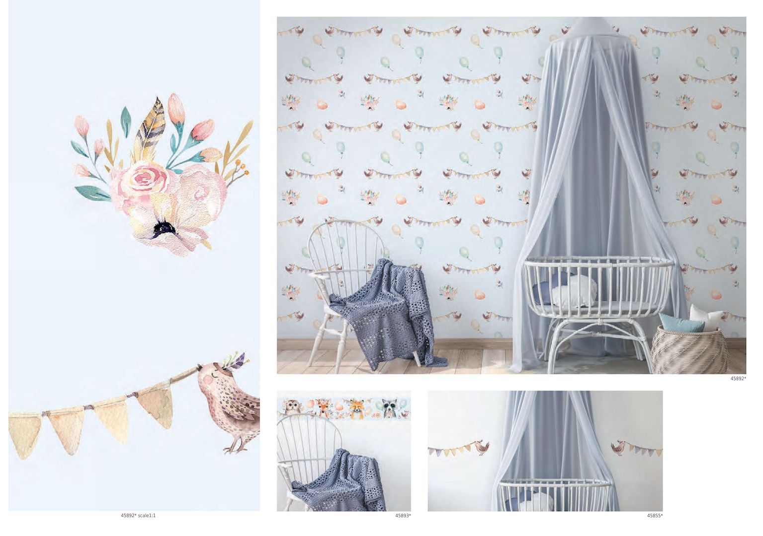 Vliesová bordura na zeď MA945893, 0,18 x 5 m