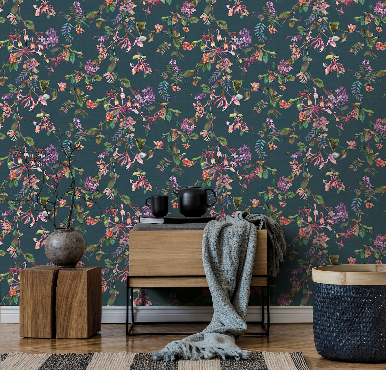Vliesová tapeta na zeď MA947454, Flora, 0,53 x 10,05 m