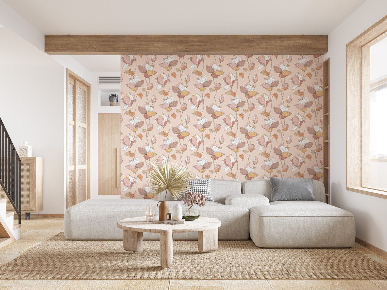 Vliesová tapeta na zeď MA947471, Flora, 0,53 x 10,05 m