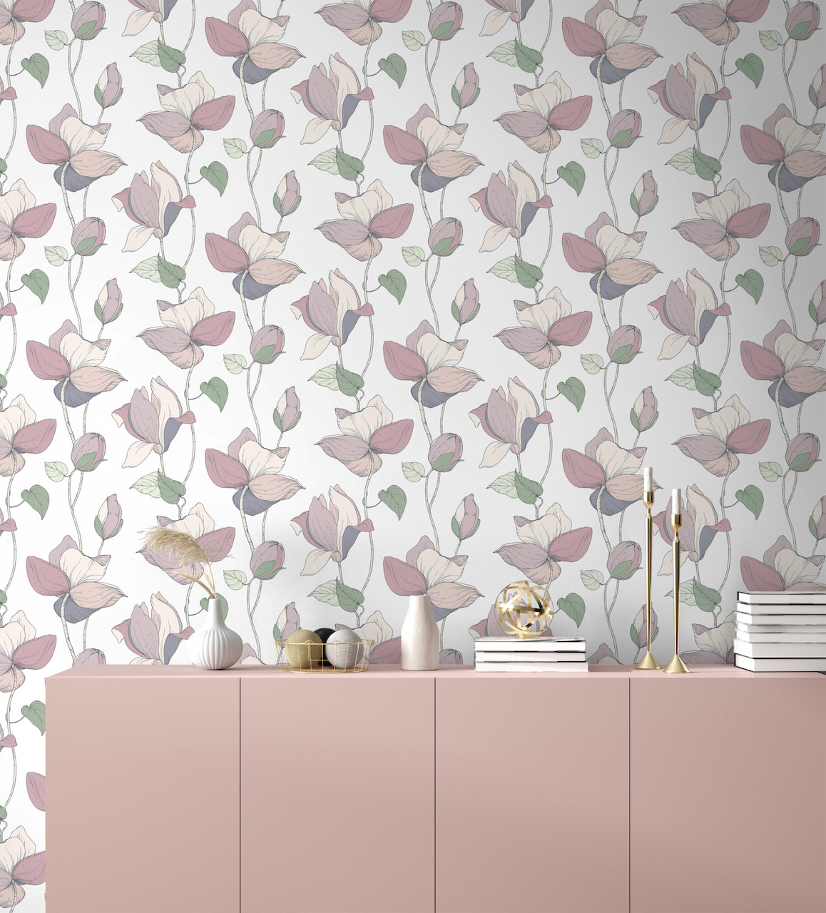 Vliesová tapeta na zeď MA947472, Flora, 0,53 x 10,05 m