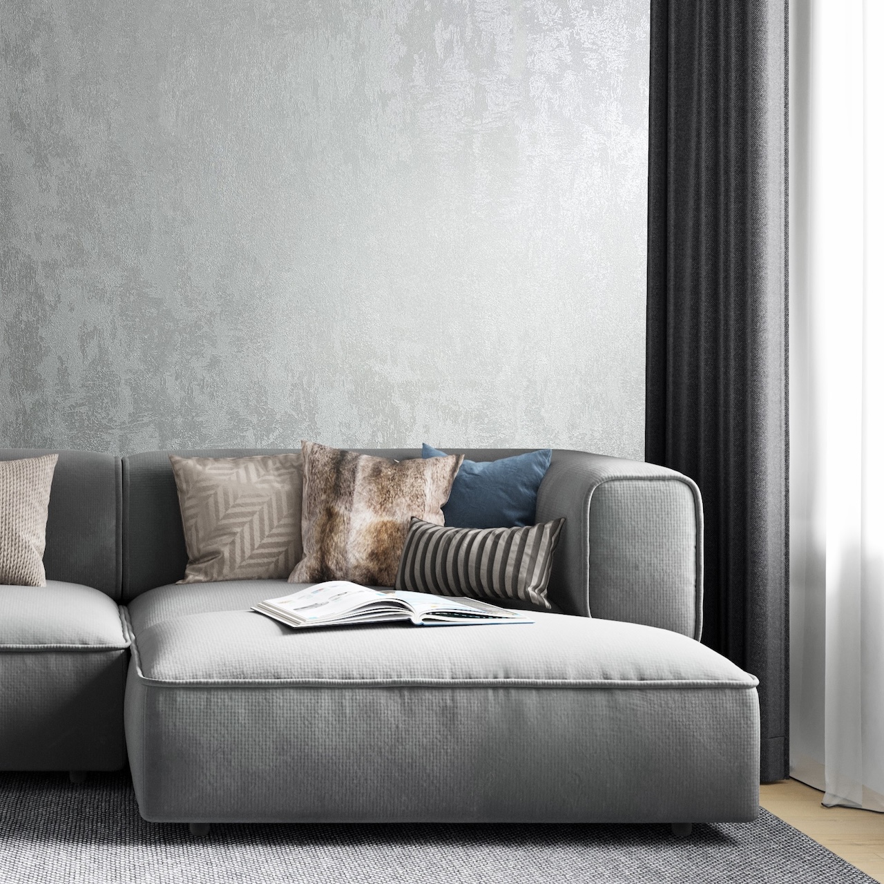 Vliesová tapeta na zeď MA934275, City Glow, 0,53 x 10,05 m