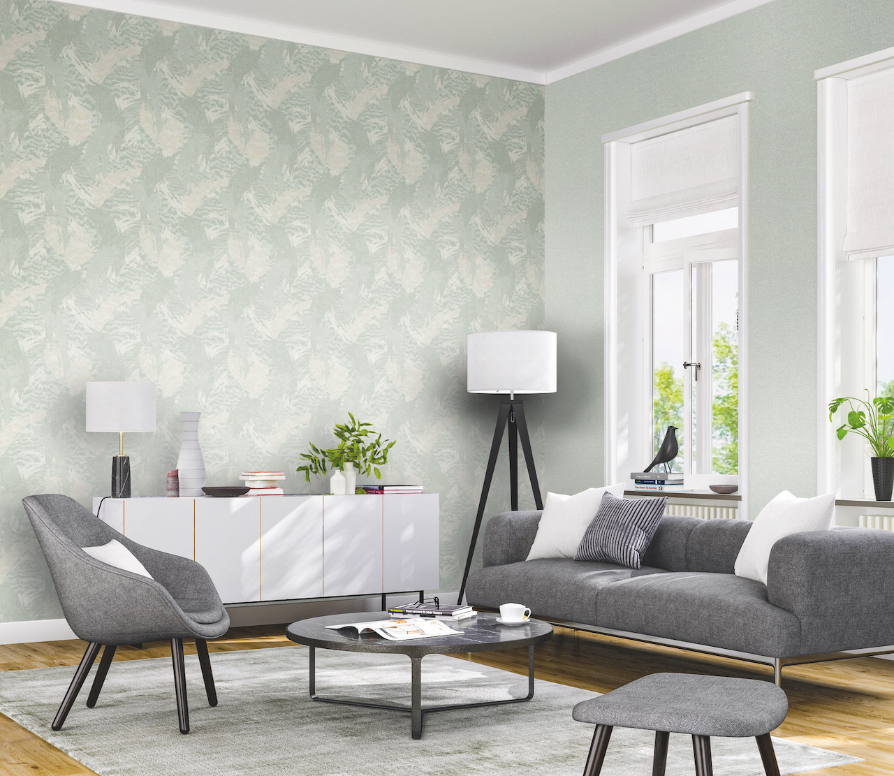 Vliesová tapeta na zeď Rasch 560084, kolekce Barbara Home III, 0,53 x 10,05 m