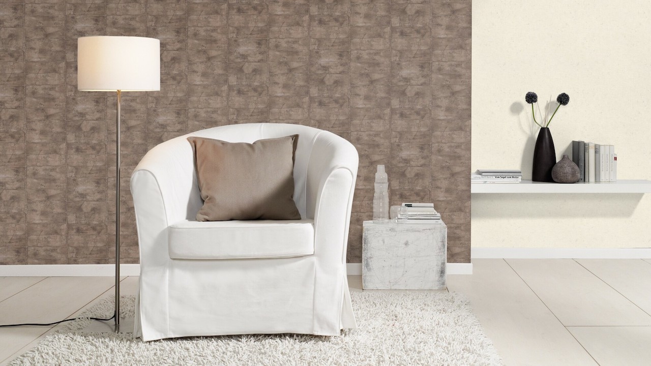 Vliesová tapeta na zeď Rasch 520163, kolekce Concrete, 0,53 x 10,05 m