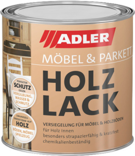 Adler Möbel und Parkett Holzlack matná - vrchní univerzální transparentní vodou ředitelný lak