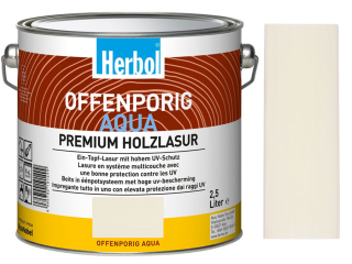 Vodou ředitelná lazura na dřevo HERBOL Offenporig Aqua - Tónovaný odstín