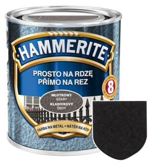 Hammerite přímo na rez kladívkový efekt černý