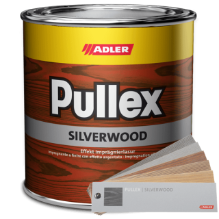 Adler Pullex Silverwood - efektní lazura na dřevo, bezbarvá (Farblos)