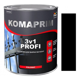 Dulux KOMAPRIM PROFI 3v1 černý - RAL 9005