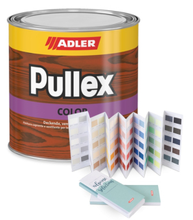 Adler Pullex Color - matná krycí lazura na dřevo do exteriéru - Míchaný odstín