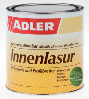 Adler Innenlasur UV 100 bezbarvá - Vodou ředitelná lazura do interiéru