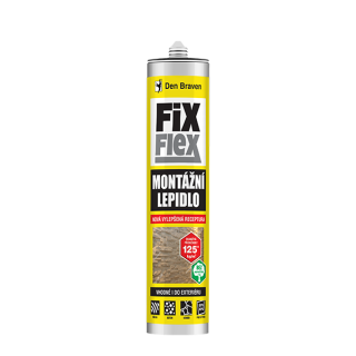 Den Braven Montážní lepidlo 280 ml FIX FLEX