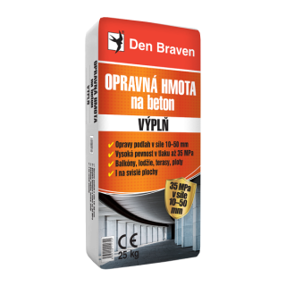 Den Braven výplňová opravná stěrka na beton 5 kg