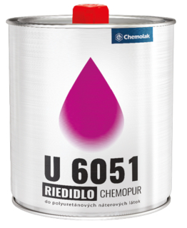Chemolak ředidlo U 6051 - Ředidlo určené k ředění polyuretanových nátěrů