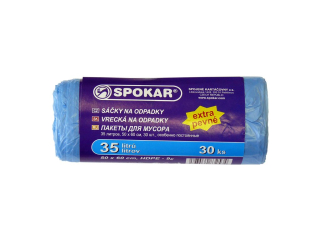 SPOKAR sáčky na odpadky extra pevné 35L - 30 ks