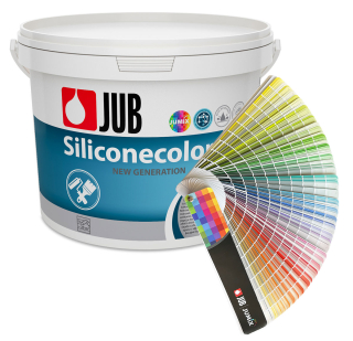 JUB SILICONECOLOR Mikroarmovaná silikonová fasádní barva - míchaný odstín