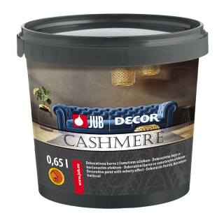 JUB Decor Cashmere 0,75L - Vnitřní dekorativní stěrka se sametovým efektem