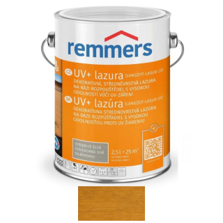 REMMERS UV+ lazura Dub rustikální - Středněvrstvá lazura na dřevo v exteriéru