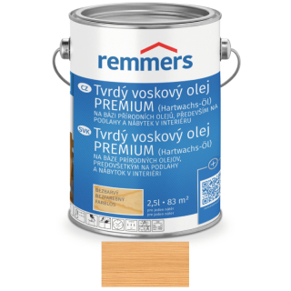 REMMERS tvrdý voskový olej PREMIUM bezbarvý - Olej na dřevěné a korkové podlahy a schody