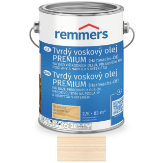 REMMERS tvrdý voskový olej PREMIUM bílý - Olej na dřevěné a korkové podlahy a schody