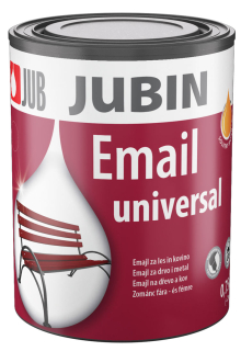 JUB JUBIN Email Univ. 0,75 l - alkydová krycí barva na dřevo a kov