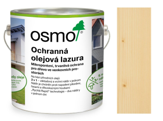 Osmo Lazura ochranná olejová 701 Bezbarvá matná