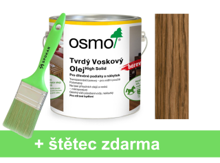 Osmo Tvrdý voskový olej 3073 Hnědá zem