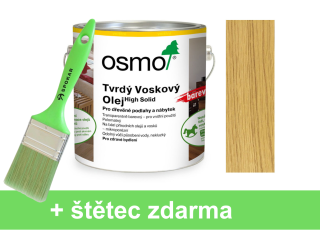 Osmo Tvrdý voskový olej 3065 Bezbarvý polomat