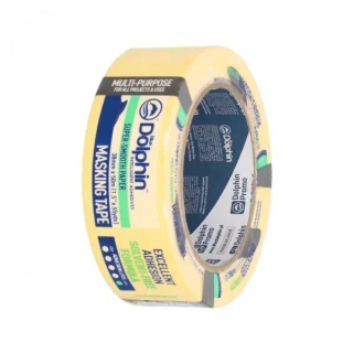 Papírová maskovací páska 38mmx50m VYSOKÁ PŘILNAVOST 60°C MT-ST-6273