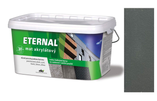 ETERNAL mat akrylátový 04 tmavě šedý antracit - 5kg