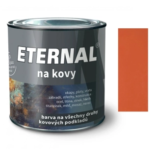 ETERNAL na kovy 407 červenohnědá