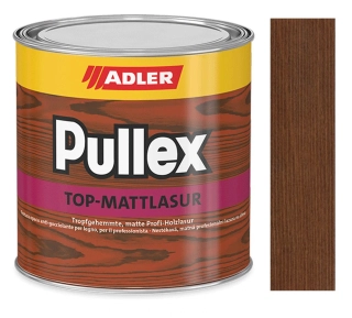 Adler Pullex Top-Mattlasur - Profesionální univerzální lazura s matným povrchem - Palisandr