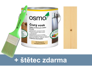 Osmo čistý vosk pro exotické dřeviny 1101 bezbarvý 