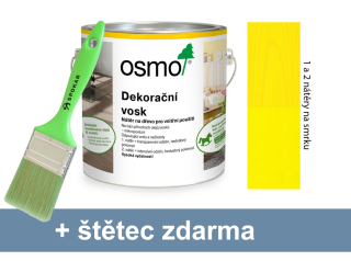 Osmo dekorační vosk - intenzivní odstíny 3105 žlutá ca. RAL 1021 0,375l