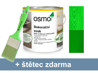 Osmo dekorační vosk - intenzivní odstíny 3131 zelená ca. RAL 6029 0,375l