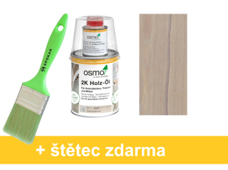 Osmo 2K olej na dřevo 6118 světle šedá