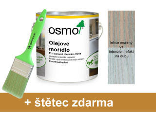 Osmo olejové mořidlo 3518 světle šedá