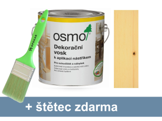 Osmo dekorační vosk k aplikaci stříkáním 3085 bezbarvý hedvábný polomat