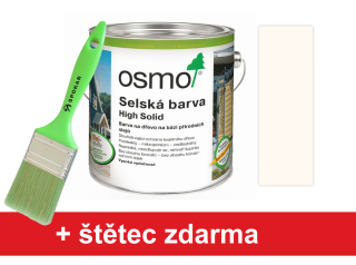 Osmo selská barva 2101 bílá