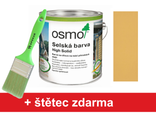 Osmo selská barva 2205 slunečně žlutá