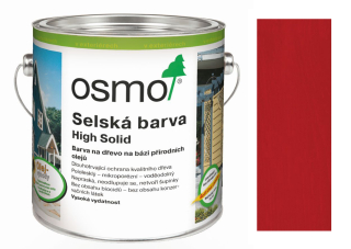 Osmo selská barva 2311 karmínově červená