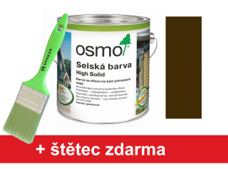Osmo selská barva 2606 středně hnědá