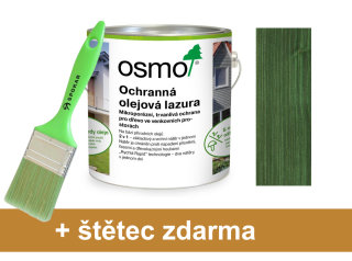 Osmo ochranná olejová lazura 729 jedlově zelená