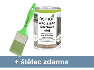 Osmo WPC & BPC údržbový olej 030 bezbarvý hedvábný polomat 1l