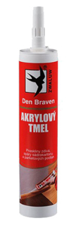 Den Braven akrylový tmel 280ml hnědý 20104RL