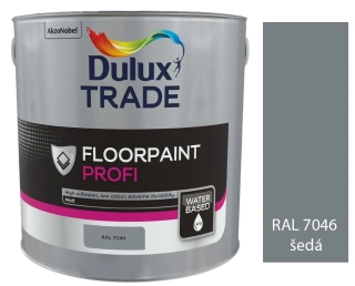 Dulux Floorpaint Profi šedá RAL 7046 - vnitřní i venkovní betonové podlahové povrchy